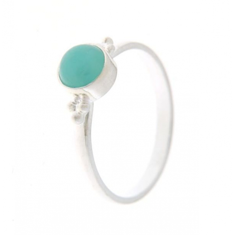 zilveren ring amazoniet R6-025AZ